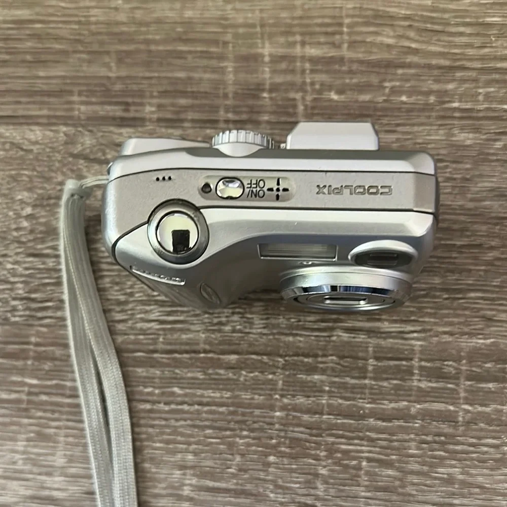 Nikon Silver Digital Camera Compact Design